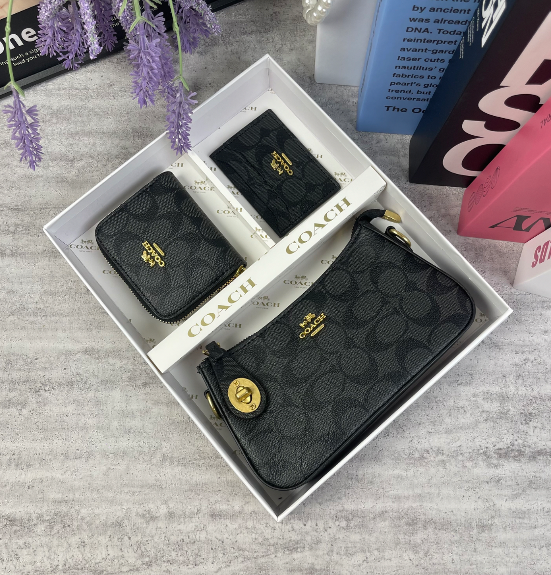 Set negro de 3